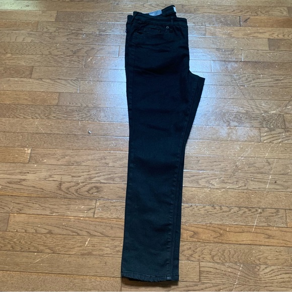 Crown & Ivory Women's Mid Rise Skinny Jeans | Size 14 | Saturated Black NEW!! - Picture 6 of 14